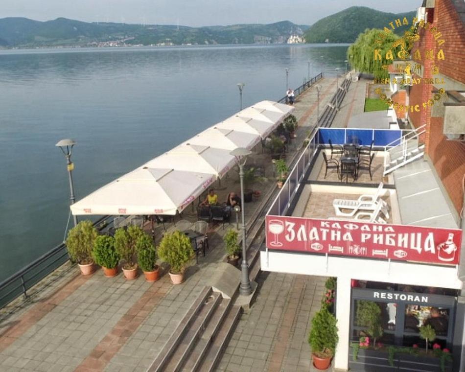 Zlatna Ribica Apartment โกลูบาค ภายนอก รูปภาพ